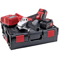Аккумуляторная угловая шлифовальная машина Flex с тормозом 125 мм LB 125 18.0-EC/5.0 Set