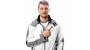 Аккумуляторная куртка с подогревом Flex TJ White 10.8/18.0 3XL Мужская