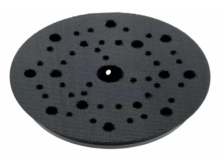 Тарельчатый шлифовальный круг с креплением Flex шлифовальных средств на "липучке", мягкий SP-S D150