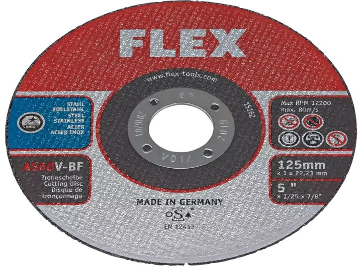 Отрезной диск Flex тонкий Trennsch.Edelst.125x1x22,23