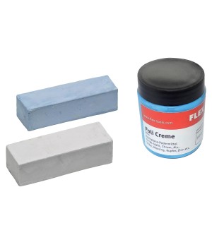 Полировальный набор Flex Poli-Set mini белая паста/синяя паста/крем PP-W/B/C