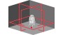 Самонивелирующийся многолучевой линейный лазерный построитель плоскостей для визуального разграничения пространств Flex ALC 8
