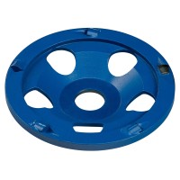 Поликристаллический алмазный шлифовальный круг тарельчатой формы Flex PKD-Jet 6-Cut D150 22,2